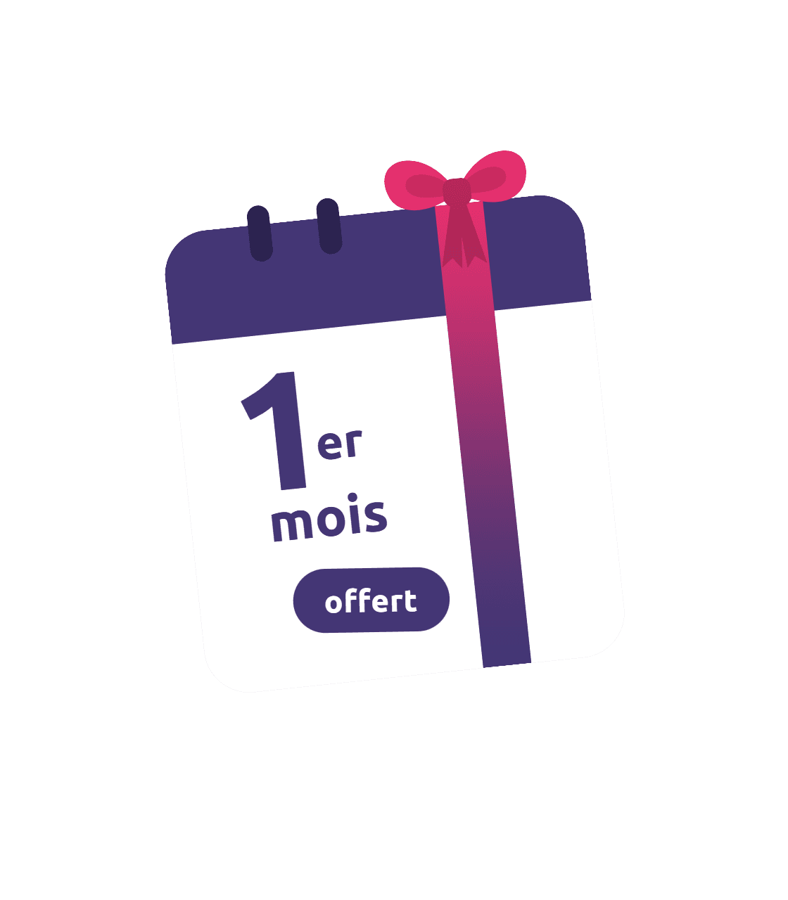 Un calendrier précisant que le 1er mois de cotisation pour l'offre prévoyance FPE du ministère de l'intérieur est offert